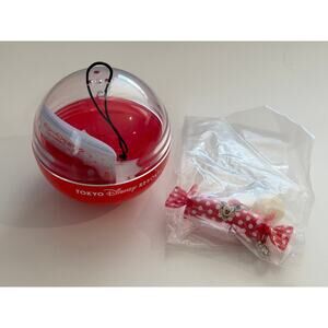 TOKYO DISNEY Resort Minnie Mouse Candy Snacks Capsule Toy Keychain